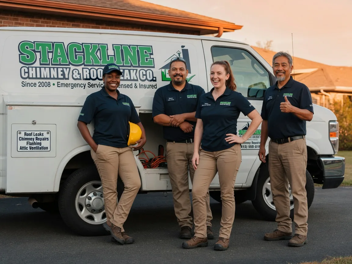 Chimney flashing repair company in Potwin, KS